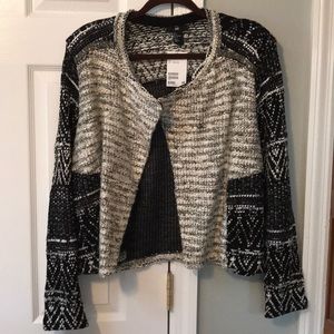H&M sweater blazer